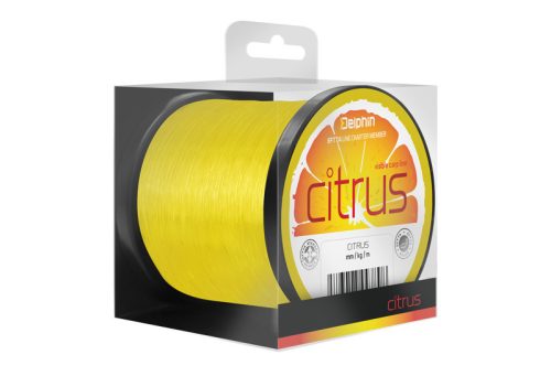 Delphin CITRUS / yellow 0,35mm 19lbs 1100m