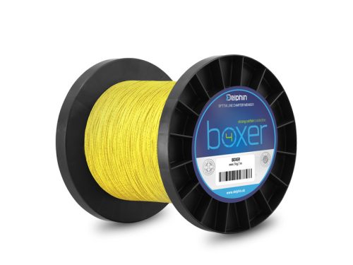 Delphin BOXER 4 / fluo sárga 0,40mm 30,1kg  1100m