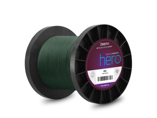 Delphin HERO 8 / zöld 0,16mm 10,5kg  1000m