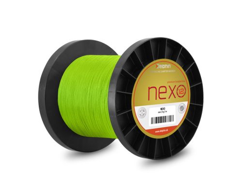 Delphin NEXO 12 / fluo zöld 0,12mm 8,7kg 1300m