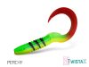 Gumihal Delphin TwistaX Eeltail UVs / 5db 15cm/GREENCH