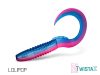 Gumihal Delphin TwistaX Eeltail UVs / 5db 15cm/AGRESOR