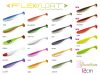 Gumihal Delphin ZANDERA FlexiFLOAT UVs / 5db 12cm/CANDY