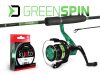 Delphin GreenSPIN Pergető szett 240cm/30g + 3T + 0,234mm