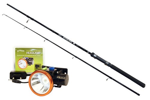 WIZARD ACTIVE SPIN LIGHT 2.00M 10-30G PERGETŐ BOT SZUPERERŐS FEJLÁMPÁVAL