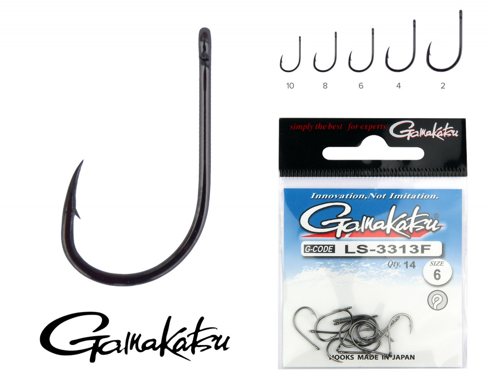 GAMAKATSU CARP HOOK LS-3313F