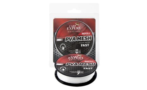 CARP EXPERT PVA REFILL - HEXA MESH GYORS - 25MM X 7M