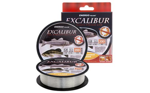 LINE EXCALIBUR SEA FLUORO CARBON COATED, TRANSPARENT, 200m, 0,60MM