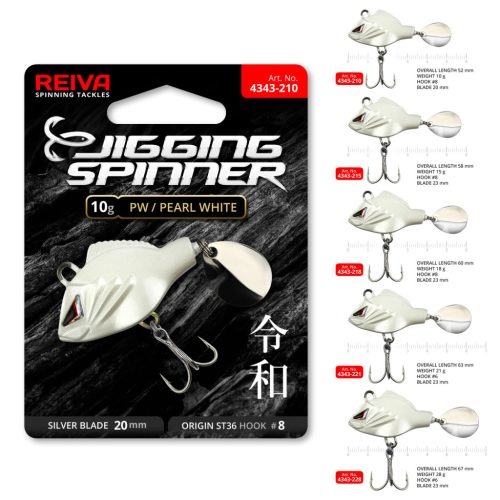 REIVA Jigging Spinner 10g