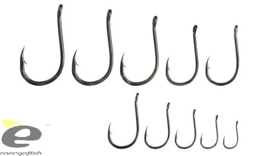 HOOK MARUTO 9644-BN BLACK NICKEL, (10 pcs/pack), SIZE 8