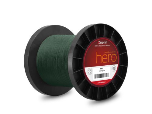 Delphin HERO zöld 0,16mm 10,0kg 1000m