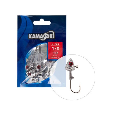 KAMASAKI RIVER PREDATOR JIG HEAD 8G 1 4PCS/BAG