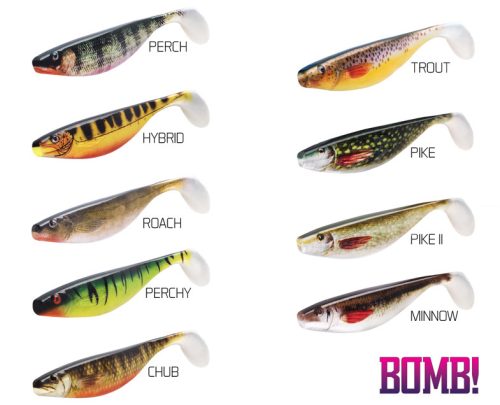 BOMB! Gumihal HYPNO / 3db 9cm/3D PIKE