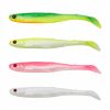 SAVAGE GEAR SLENDER SCOOP SHAD 9CM 4G DARK WATER MIX 4PCS