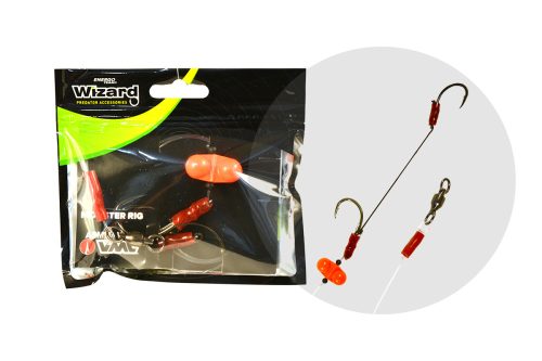 WIZARD MONSTER SURFACE LIVEBAIT DOUBLE MONOBRAID RIG 9/0+11/0 ROUND