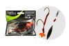 WIZARD MONSTER RIVER UPOSE PRO DOUBLE MONOBRAID RIG 20G 7/0+9/0 ROUND