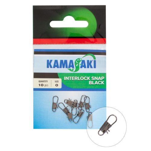 KAMASAKI INTERLOCK SNAP 4 10PCS/PACK