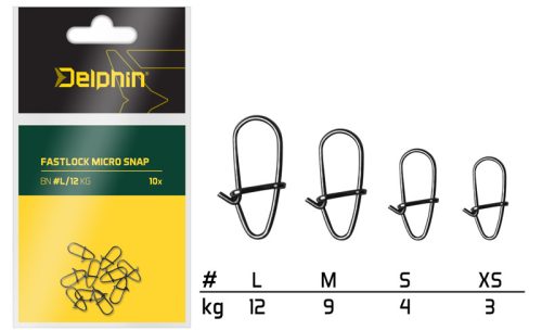 Fastlock micro snap /10db L/12kg