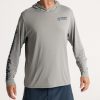 ADVENTER FUNCTIONAL HOODED UV T-SHIRT LIMESTONE M