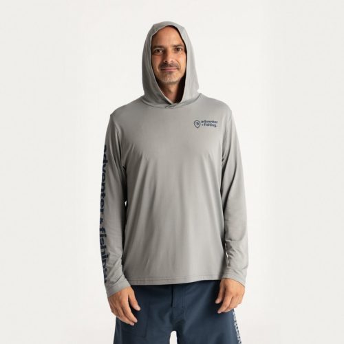 ADVENTER FUNCTIONAL HOODED UV T-SHIRT LIMESTONE L