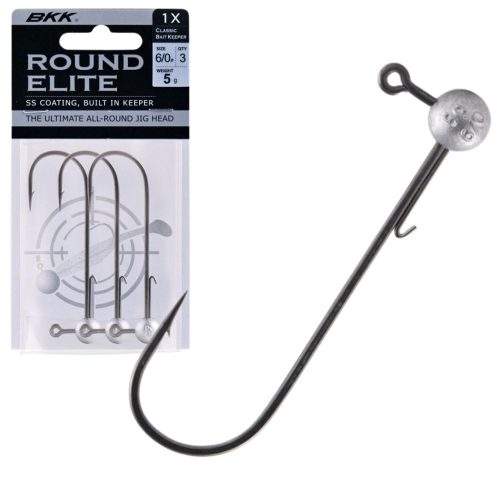 BKK_ROUND ELITE-CLASSIC BAIT KEEPER - 5G 6/0#, 3PCS