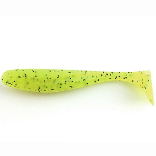 FISHUP_WIZZLE SHAD 2 (10PCS.), #055 - CHARTREUSE/BLACK"