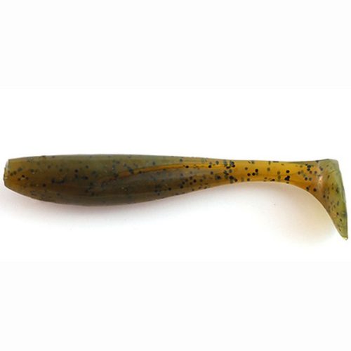 FISHUP_WIZZLE SHAD 2 (10PCS.), #074 - GREEN PUMPKIN SEED"