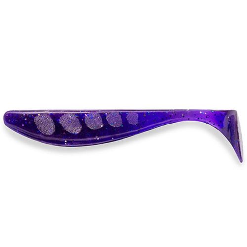 FISHUP_WIZZLE SHAD 2 (10PCS.), #060 - DARK VIOLET/PEACOCK & SILVER"