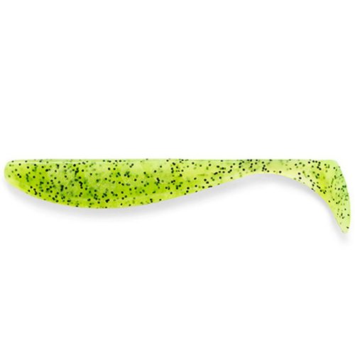 FISHUP_WIZZLE SHAD 3 (8PCS.), #055 - CHARTREUSE/BLACK"