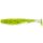 FISHUP_U-SHAD 2 (10PCS.), #055 - CHARTREUSE/BLACK"