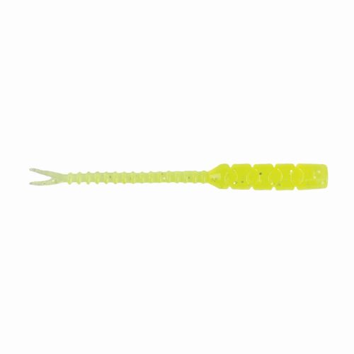 MUSTAD AJI HELLGRAMITE 2'' CLEAR CHARTREUSE 12DB/CSOMAG