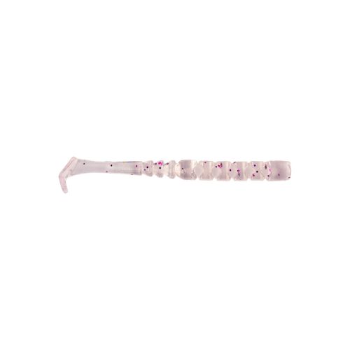 MUSTAD AJI PADDLE TAIL 2'' CLEAR PURPLE GLITTER 12DB/CSOMAG