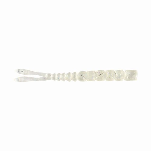 MUSTAD AJI SPLIT TAIL 2'' CLEAR RAINBOW GLITTER 12DB/CSOMAG