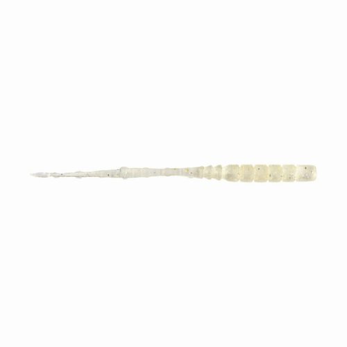 MUSTAD AJI STRAIGHT TAIL 3'' CLEAR LUMINOUS SILVER GLITTER 12DB/CSOMAG