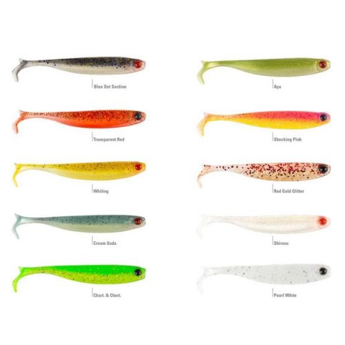 MUSTADMEZASHI Z-TAIL MINNOW 2BLUE DOT SARDINE 6DB/CSOMAG"