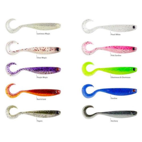 MUSTAD MEZASHI CROSS CURLY TAIL3.5ANCHOVY 6DB/CSOMAG"