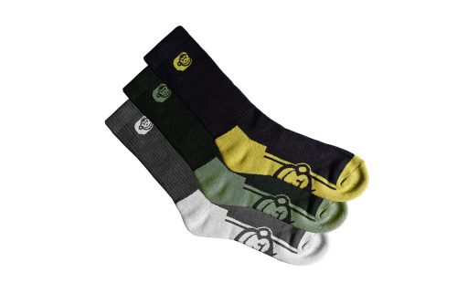 RIDGEMONKEY APEAREL CREW SOCKS 3 PACK SIZE 6-9 ZOKNI