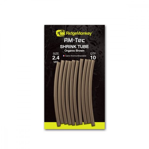 RIDGEMONKEY CONNEXION SHRINK TUBE ORGANIC BROWN 2,4MM ZSUGORCSŐ