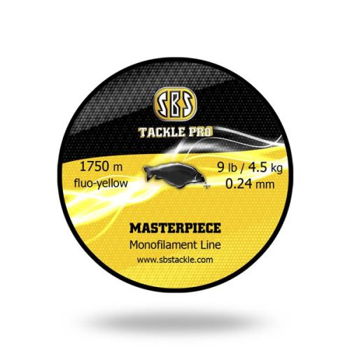 SBS Masterpiece Monofilament Line fluo yellow 1525 0.27