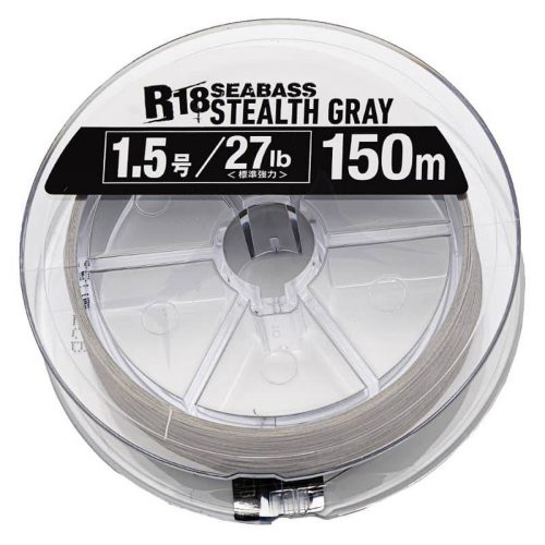 SEAGUAR R18 KANZEN SEABASS STEALTH GRAY 150M 1.2PE