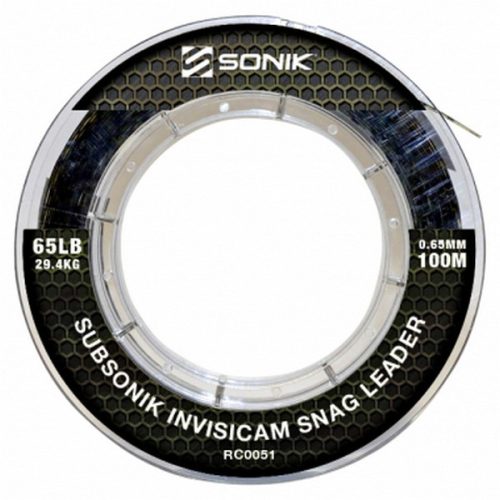 SONIK SUBSONIK INVISICAM SNAG LEADER 100 M 55LBS (0,60)