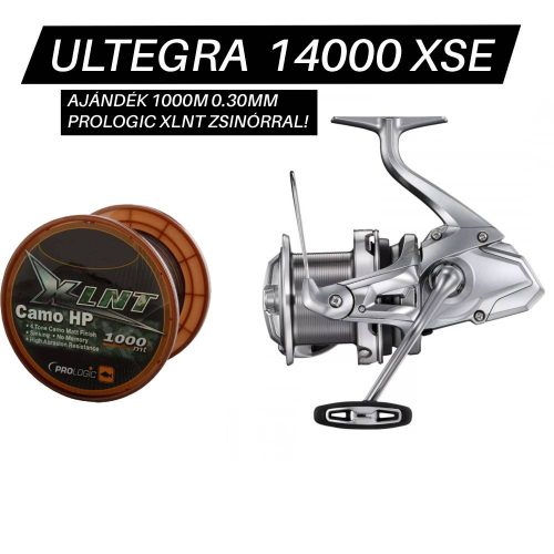 SHIMANO ULTEGRA XSE 14000 AJÁNDÉK 1000M PROLOGIC XLNT ZSINÓRRAL